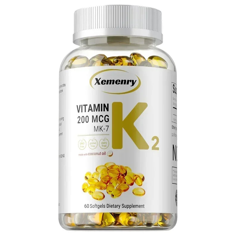Vitamin K2 MK-7 Supplement - for Immune, Joint, Dental & Heart & Bone Health