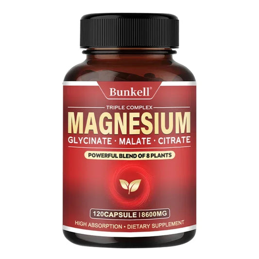 Magnesium Complex - Bone, Muscle and Heart Health Supplement, Helps Sleep, Muscle Relaxation, Promotes Energy and Sleep