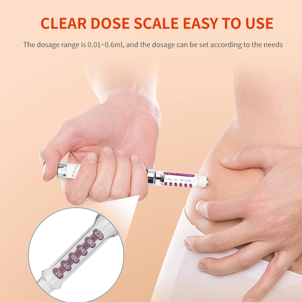 HumaPen Handhold Insulin 3ml for Adults Blood Sugar Injection Pen Controlled Dose Painless Health Care Diabetes and Lose Weight