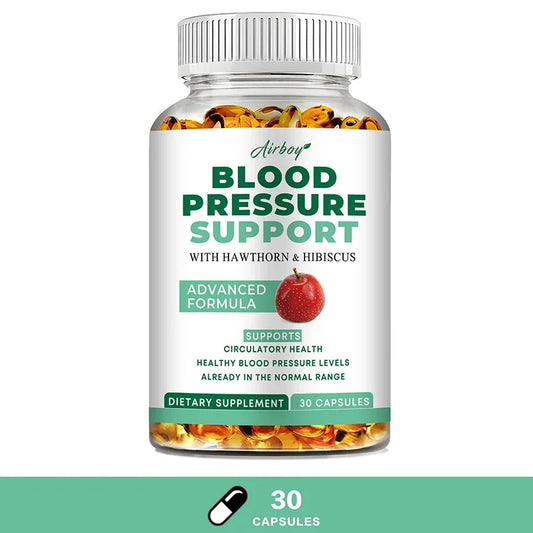 Blood Pressure Supplement - Support Blood Flow, Improve Heart and Vascular Health